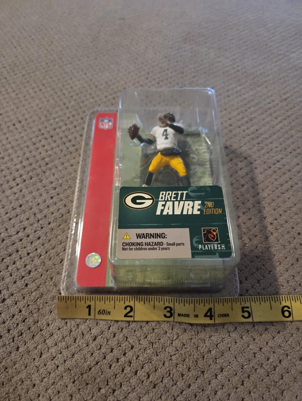 New McFarlane Sports Picks NFL Brett Favre 2nd Ed. Packers Figure 2005 - Picture 8 of 16